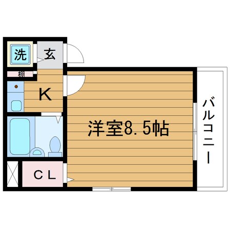 サンハイツの物件間取画像